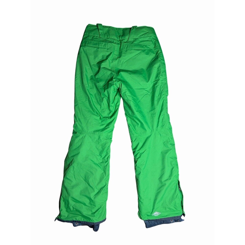 Columbia Snow Pants Lime Green Ski Snowboard Size S Regular - Picture 2 of 5